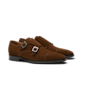 SUITSUPPLY  Zapato marrón claro de doble hebilla