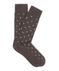 SUITSUPPLY  棕色常规款袜子