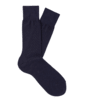 SUITSUPPLY  Socken blau gerippt