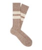 SUITSUPPLY  Brown Knee High Socks