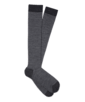 SUITSUPPLY  Grey Knee High Socks