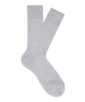 SUITSUPPLY  Light Grey Ribbed Regular Socks