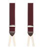 SUITSUPPLY  Dark Red Non Elastic Suspenders