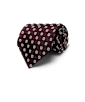 SUITSUPPLY  Burgundy Flower Jacquard Tie