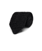 SUITSUPPLY  Black Knitted Tie