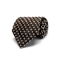 SUITSUPPLY  Dark Brown Graphic Tie