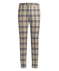 SUITSUPPLY  Light Brown Checked Fishtail Bolton Trousers