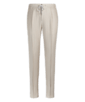 SUITSUPPLY  Pantaloni Ames beige con cordoncino