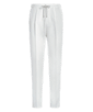 SUITSUPPLY  Ames Hose off-white Kordelzug Fischgrätmuster