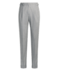 SUITSUPPLY  Vigo 浅灰色褶裥长裤