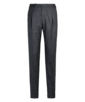 SUITSUPPLY  Spodnie Vigo z zakładkami szare