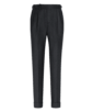 SUITSUPPLY  Spodnie z zakładkami Braddon ciemnoszare