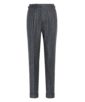 SUITSUPPLY  Mid Grey Pleated Vigo Trousers