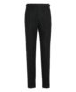 SUITSUPPLY  Spodnie z zakładkami Braddon czarne