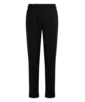 SUITSUPPLY  Black Pleated Vigo Trousers