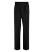 SUITSUPPLY  Black Wide Leg Straight Trousers