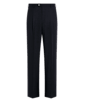 SUITSUPPLY  Navy Wide Leg Straight Trousers