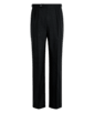 SUITSUPPLY  Black Wide Leg Tapered Trousers