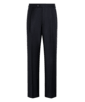 SUITSUPPLY  Navy Wide Leg Straight Trousers