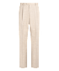 SUITSUPPLY  Sand Wide Leg Straight Trousers