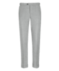 SUITSUPPLY  Spodnie Jort Bolton, jasnoszare, fishtail