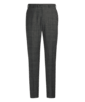SUITSUPPLY  Dark Grey Checked Brescia Trousers