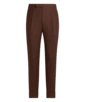 SUITSUPPLY  Spodnie Soho ciemnobrązowe
