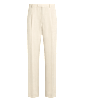SUITSUPPLY  Sand Wide Leg Straight Suit Trousers