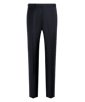 SUITSUPPLY  Navy Slim Leg Straight Tuxedo Trousers