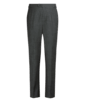 SUITSUPPLY   Dark Grey Bird's Eye Slim Leg Straight Suit Pants