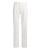 SUITSUPPLY  Off-White Wide Leg Trousers