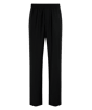 SUITSUPPLY  Black Wide Leg Trousers