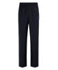 SUITSUPPLY  Navy Wide Leg Trousers