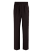 SUITSUPPLY  Dark Red Wide Leg Trousers