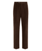 SUITSUPPLY  Light Brown Wide Leg Chinos