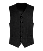 SUITSUPPLY  Black Striped Waistcoat