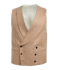 SUITSUPPLY  Light Brown Waistcoat