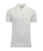 SUITSUPPLY  Off-White Buttonless Polo Shirt 