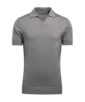 SUITSUPPLY  Polo sans boutons gris 