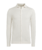 SUITSUPPLY  Off-White Polo Cardigan