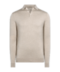 SUITSUPPLY  Sand Long Sleeve Polo Shirt 
