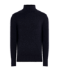 SUITSUPPLY  Navy Mock Neck