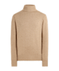 SUITSUPPLY  Mid Brown Mock Neck
