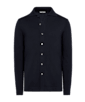 SUITSUPPLY  Navy Long Sleeve Polo Cardigan