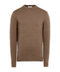 SUITSUPPLY  Mid Brown Crewneck