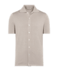 SUITSUPPLY  Cardigan type polo taupe clair