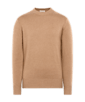 SUITSUPPLY  Sweter crewneck brązowy