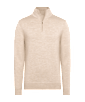 SUITSUPPLY  Sand Merino Half Zip