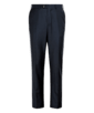 SUITSUPPLY  Brescia marinblå kostymbyxor i slim leg straight-modell