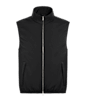 SUITSUPPLY  Black Light Padded Zip Vest